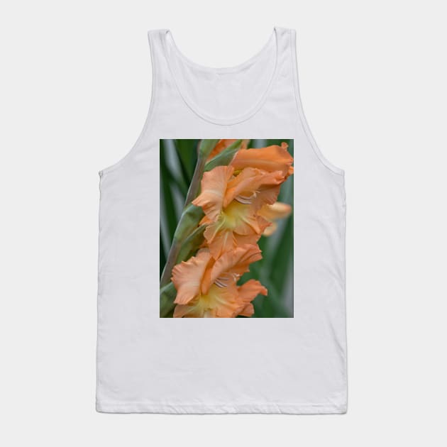 Gladiolus Pretty Peachy Tank Top by becky-titus